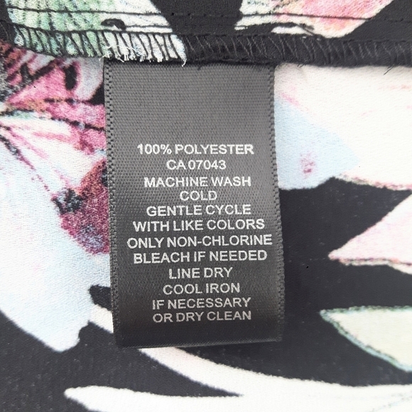 2/$35 Spense Kimono Style V-Neck Blouse Tropical Print Size M (Fits 12-1… - Picture 8 of 12